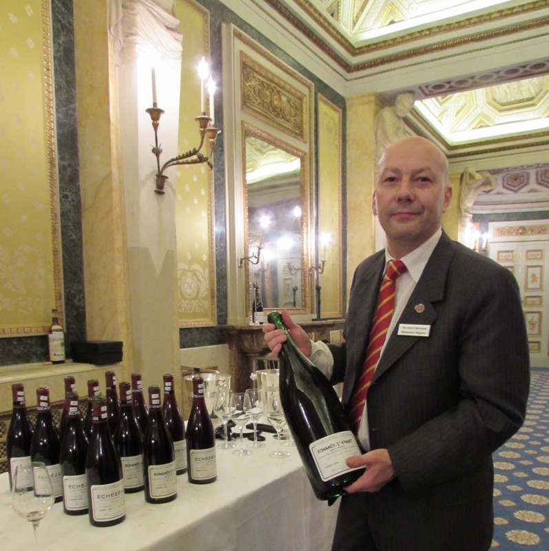 Alexandre Wagner - Dégustation des Vins du Domaine de la Romanée Conti lors du Villa d'Este Wine Symposium (Como) Romanée Conti