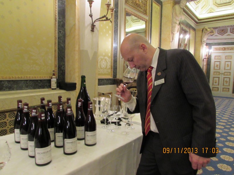 Dégustation de Prestige à la Villa d'Este Wine Symposium en 2013 - Alexandre Wagner Romanée Conti à la Villa d'Este (Como)