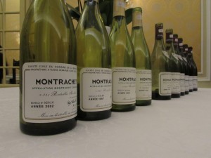 Dégustation Le Montrachet Domaine de la Romanée Conti - photo Alexandre Wagner