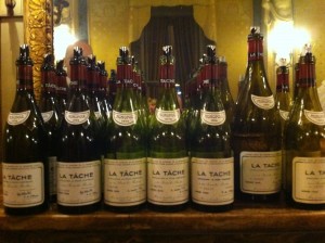 Verticale La Tâche du Domaine de la Romanée Conti 