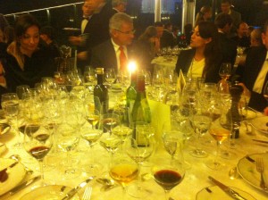 quelques verres à table !! 