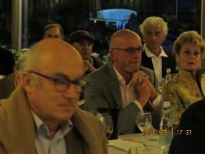 Alain Vauthier propriétaire du Château Ausone, Egon Müller et Roberto Voerzio - Villa d'Este Wine Symposium